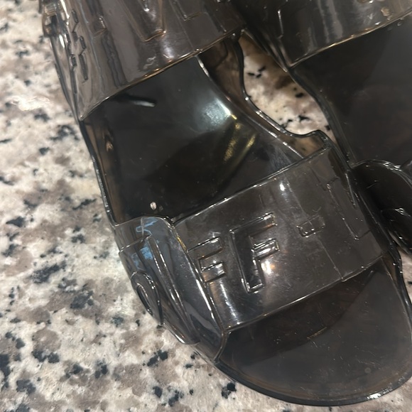 Off-White Transparent Black Sandals - Picture 12 of 17